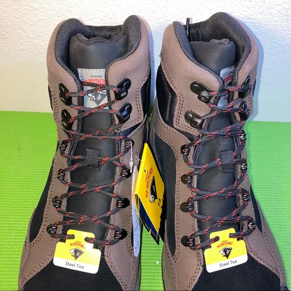 HERMAN SURVIVOR  ZEPHYR STEEL TOE WORK BOOTS OIL SLIP RESISTANT E/H NEW IN BOX - Picture 7 of 10